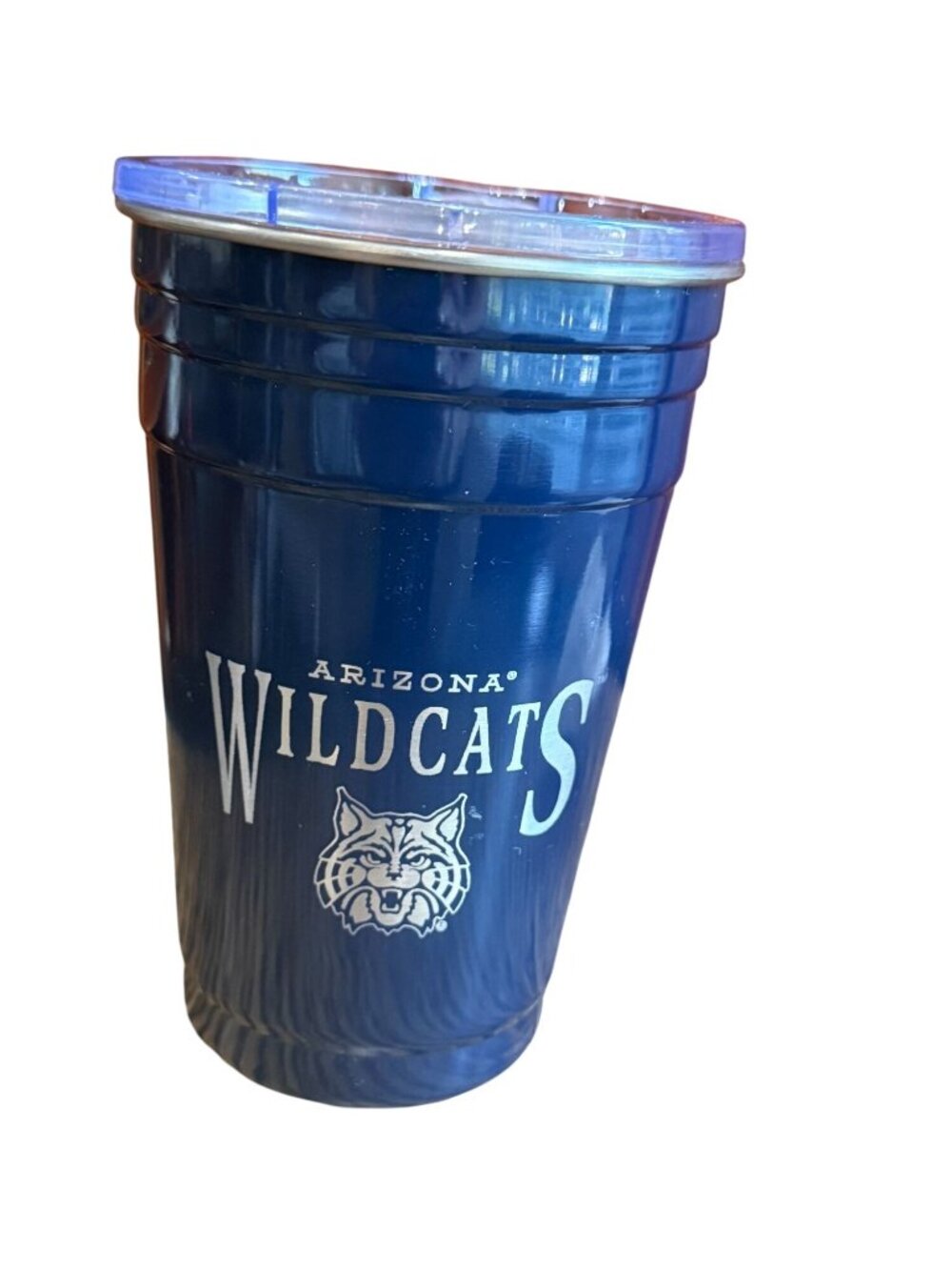 NWT Arizona Wildcats Stainless Steel Tumbler With Lid 22 Oz By Great American